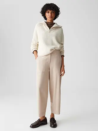 OPUS | Pantalon de tailleur MYHA FRESH | beige